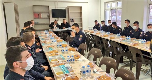 Şehit Süleyman Jandarma Karakolu'nda İftar