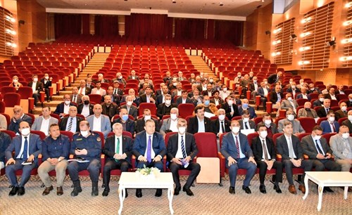 Kaymakamımız Sayın Tahir ŞAHİN Başkanlığında İlçemiz Muhtarlar Toplantısı Gerçekleştirildi